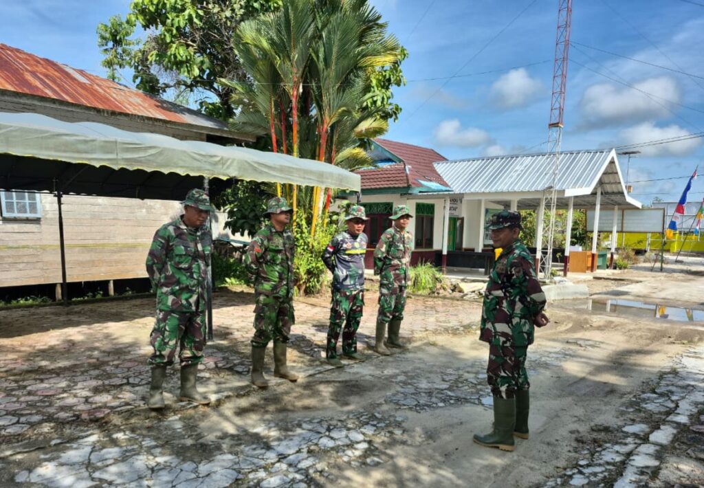 Kasdim 1014/Pbn Tekankan Kinerja Maksimal pada TMMD di Pangkalan Banteng