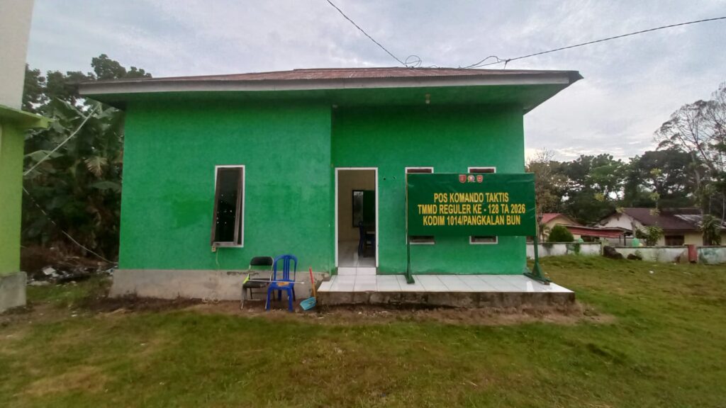 Kesiapan Pos Kotis Perkuat Kendali Program TMMD di Sungai Hijau