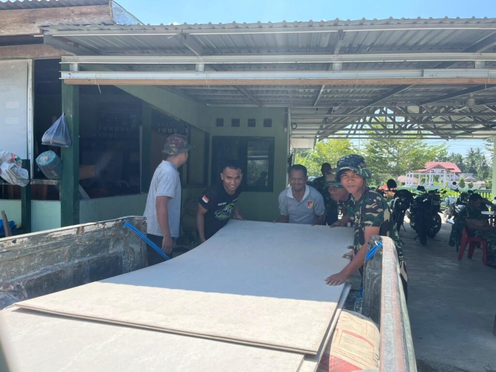 Satgas TMMD Kodim 1306/Palu Distribusikan Material Demi Kelancaran Pembangunan