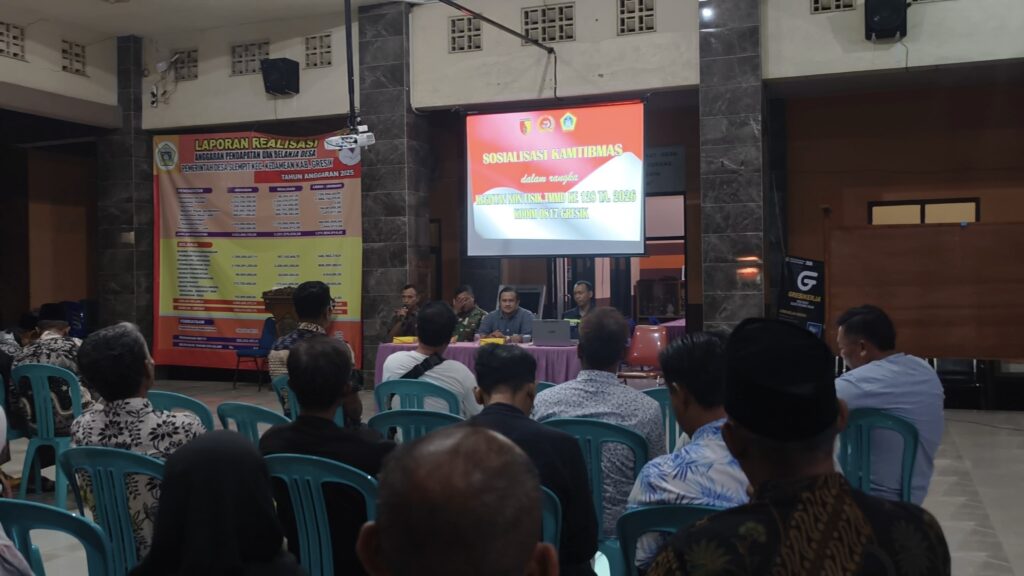 Wujudkan Desa Mandiri Kamtibmas, Satgas TMMD 128 Gelar Sosialisasi Sadar Hukum di Slempit