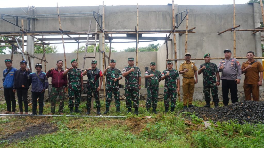 Danrem 151/Binaiya Tinjau Pembangunan Koperasi Merah Putih di Pulau Kisar