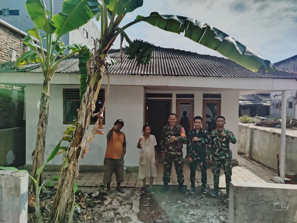 Rampung 100 Persen, Satgas TMMD Cilegon Serahkan Rumah Layak Huni untuk Bu Endang, TMMD 128 Kodim 0623/Cilegon