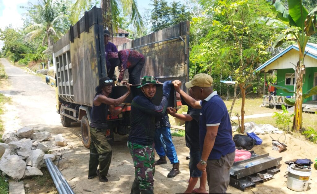 Semangat Kebersamaan, Pekerjaan Jembatan Garuda Masuki Tahap Pemasangan