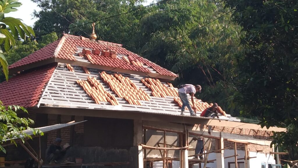 Semangat Beribadah Memuncak, TNI Rampungkan Pembangunan Mushola TMMD Cilegon