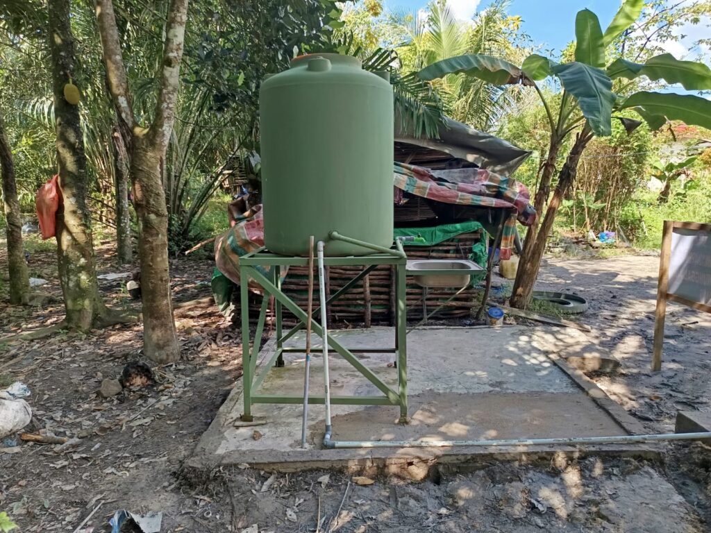 TMMD Ke-128 Kodim 1014/Pbn Bangun Desa Bersama Warga Sungai Hijau