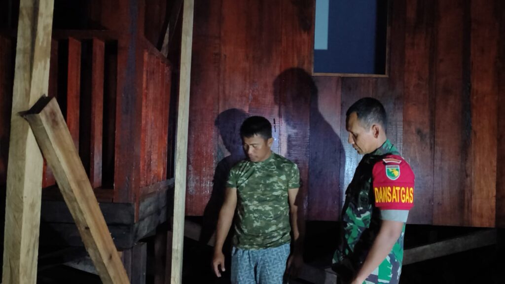 Jelang Penutupan TMMD Ke-128, Dansatgas Kodim 1710/Mimika Cek Langsung Progres Pembangunan di Kampung Keakwa