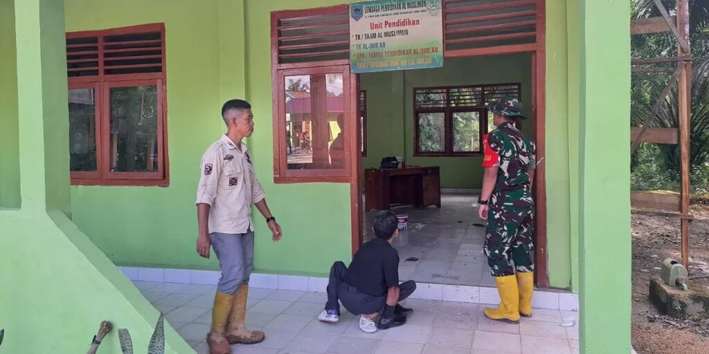 TMMD 128 Sulap Al Muslimun Jadi Sekolah Lebih Nyaman untuk Belajar