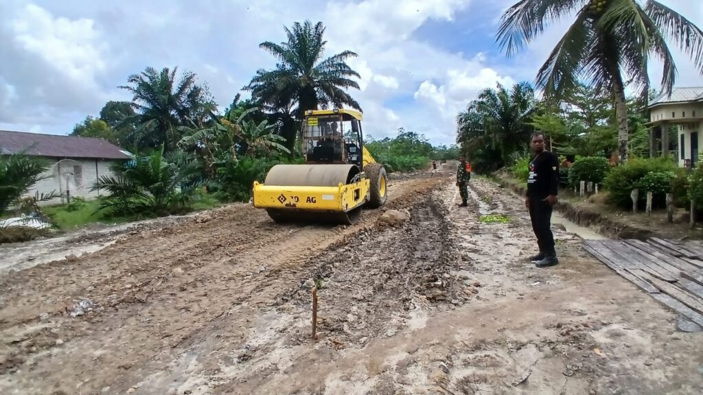 TMMD Ke-128 Kodim 1014/Pbn Bawa Perubahan Positif bagi Warga Desa Sungai Hijau