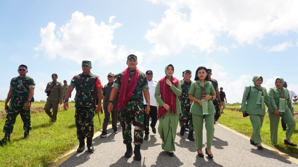 Pangdam XV/Pattimura Tiba di MBD, Siap Tinjau Prajurit Hingga Penutupan TMMD Ke-128
