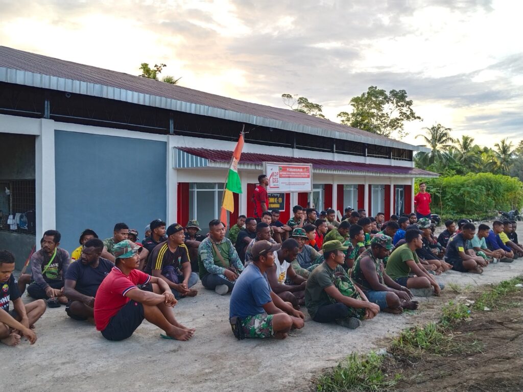 Dan SSK TMMD Ke-128 Kodim 1801/Manokwari Evaluasi Kinerja Personel Satgas