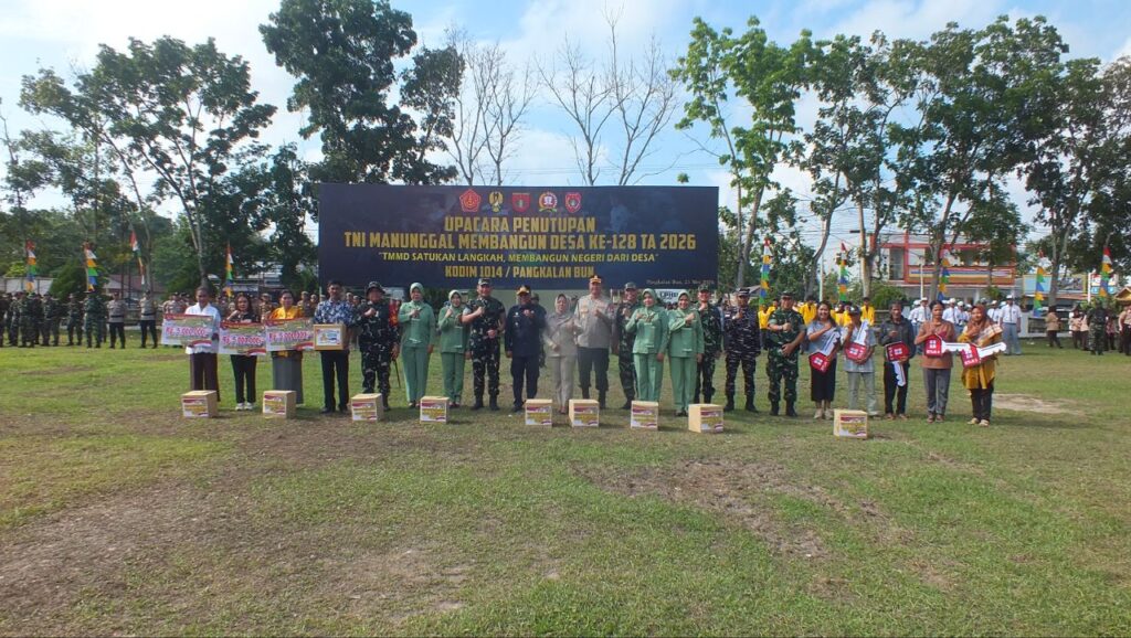 Wabup Kobar Sebut TMMD Bukti Nyata Kolaborasi untuk Pembangunan Desa