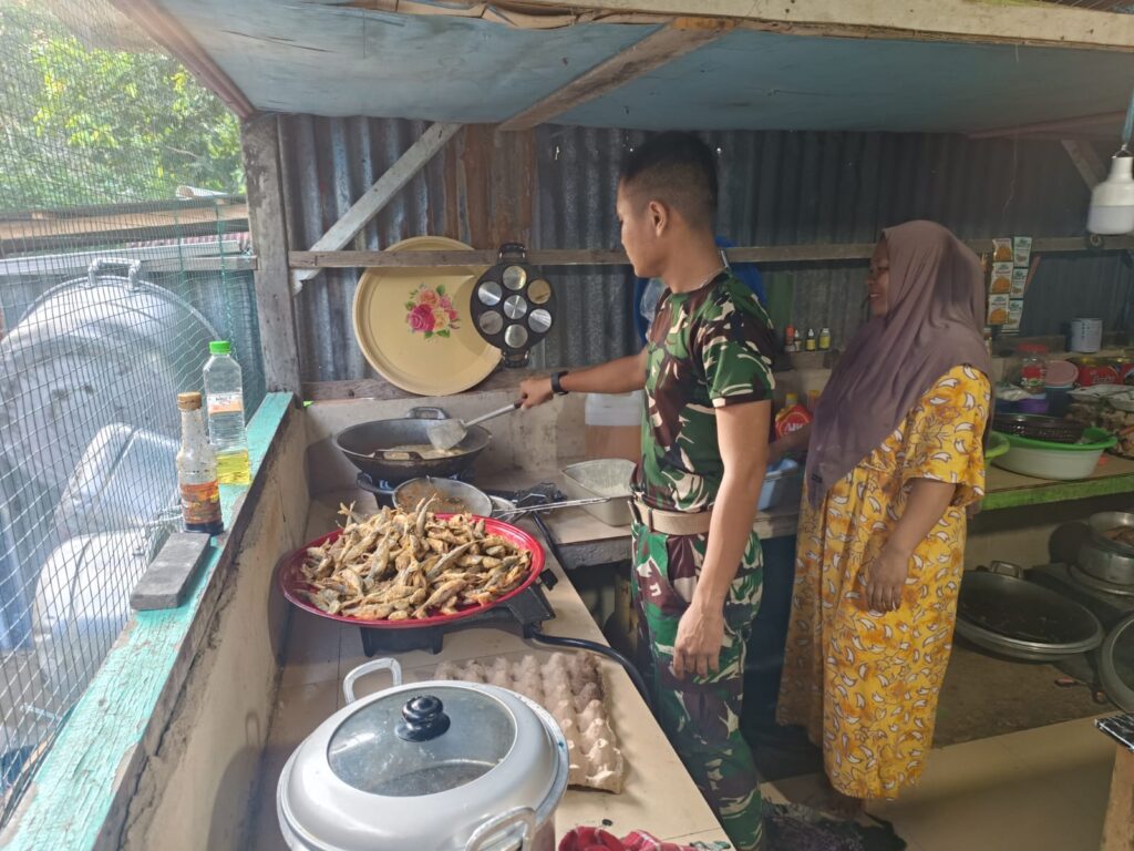 Peran Satgas TMMD ke-129 Kodim 0911/Nunukan dalam Masyarakat