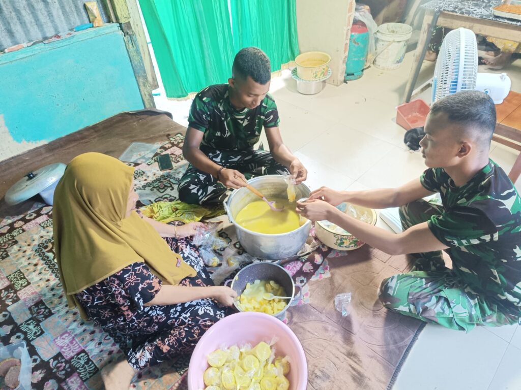 Harmoni Keluarga di Rumah Ibu Sarmina, Berkat Satgas TMMD ke-129 Kodim 0911/Nunukan