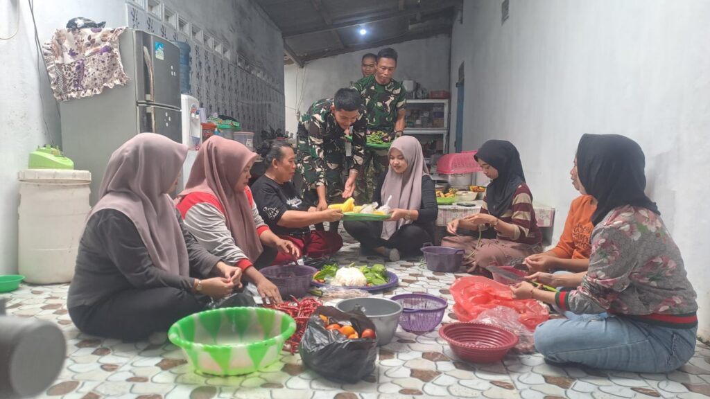 Kegiatan Ngagung Jadi Media Pererat Hubungan Satgas TMMD dengan Warga
