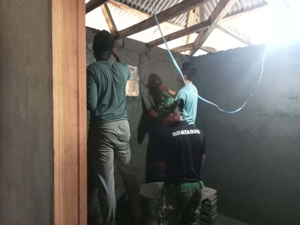 Optimisme Warga Meningkat Sebagai Satgas TMMD Ke-129 Kodim 1626/Bangli Manfaatkan Cuaca Baik