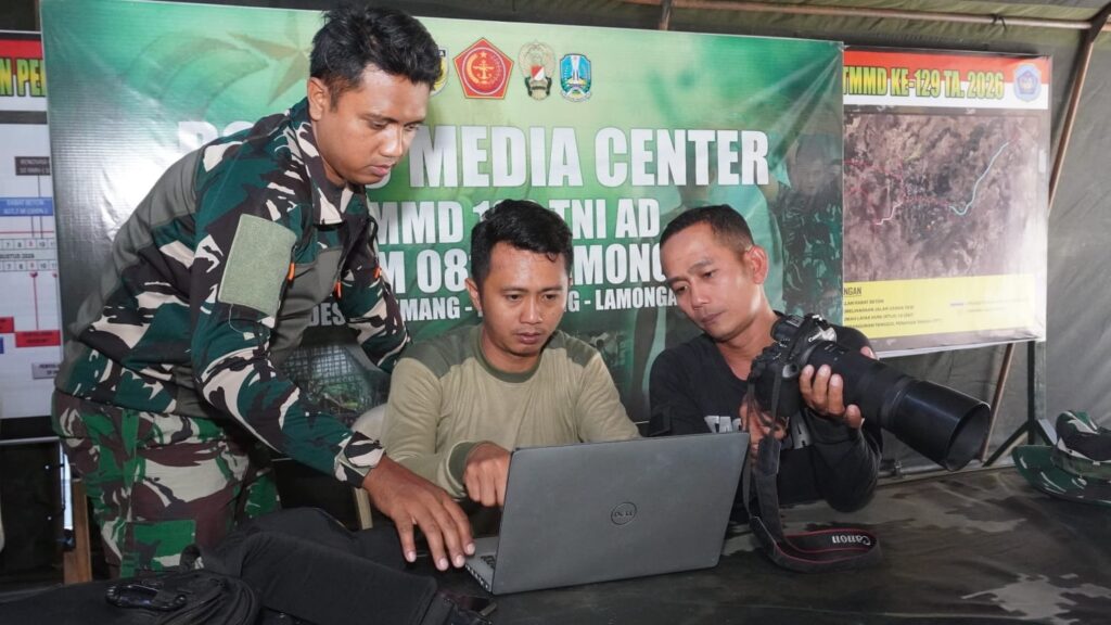 Persiapkan Dokumentasi: Pendim 0812/Lamongan Siapkan Strategi Visual untuk TMMD ke-129