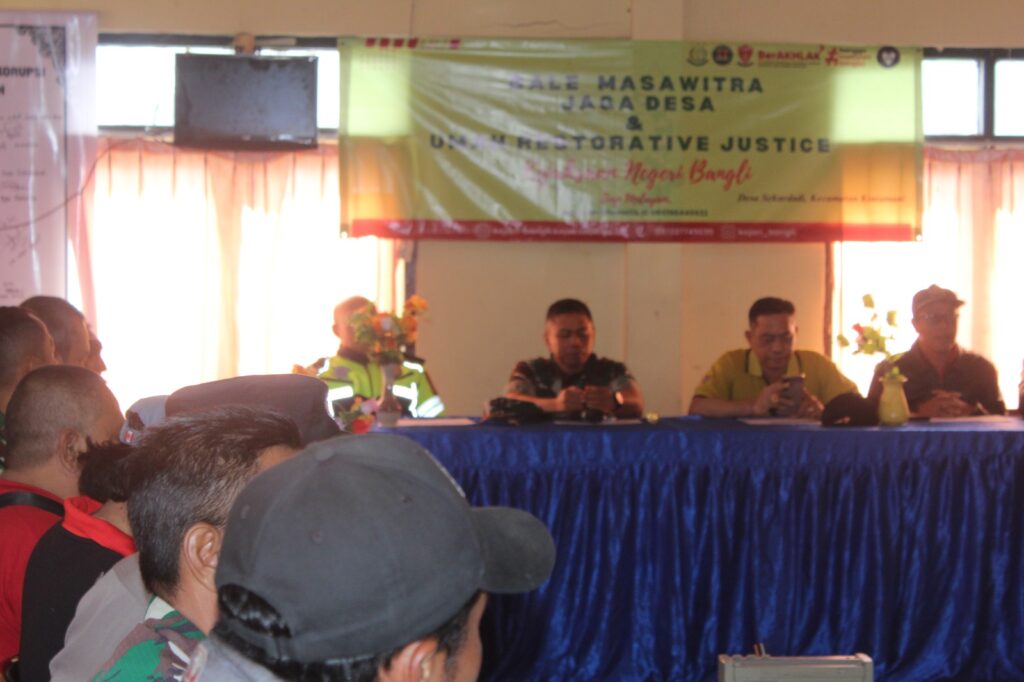 Peran Aktif Pemerintah Desa dalam Kesuksesan TMMD Ke-129 Kodim 1626/Bangli