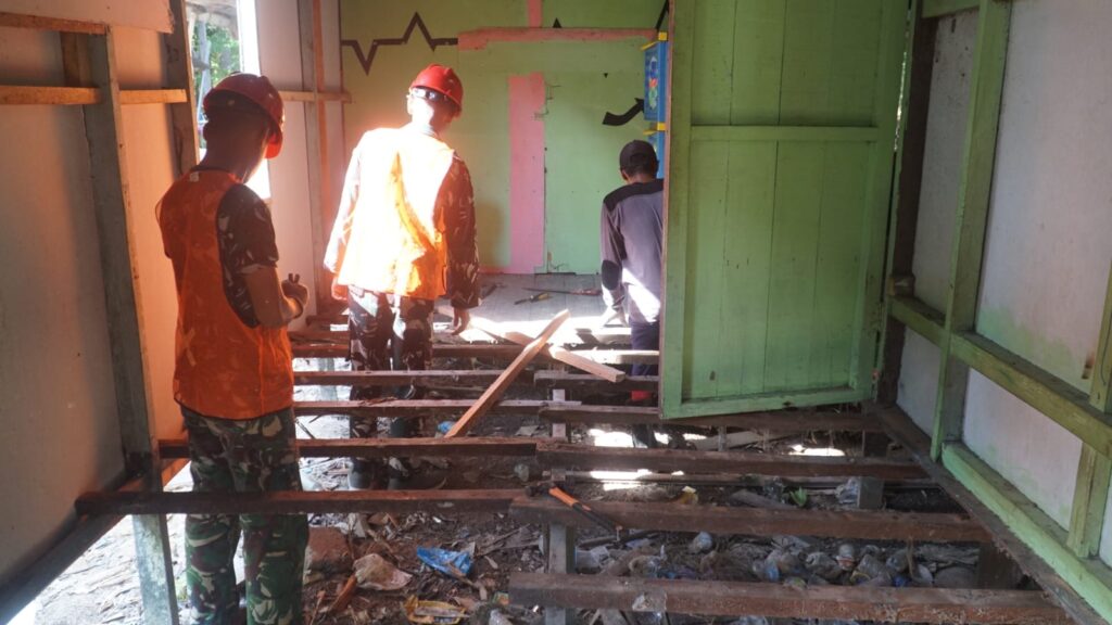 Proyek Renovasi RTLH TMMD Ke-129 Ciptakan Hunian Nyaman untuk Warga Bandaraya