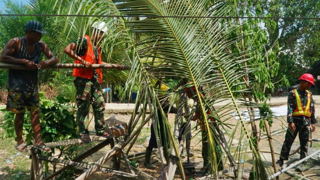 Pembangunan Sumur Bor Sasaran 3 TMMD Ke-129, Wujudkan Akses Air Bersih di Bandaraya