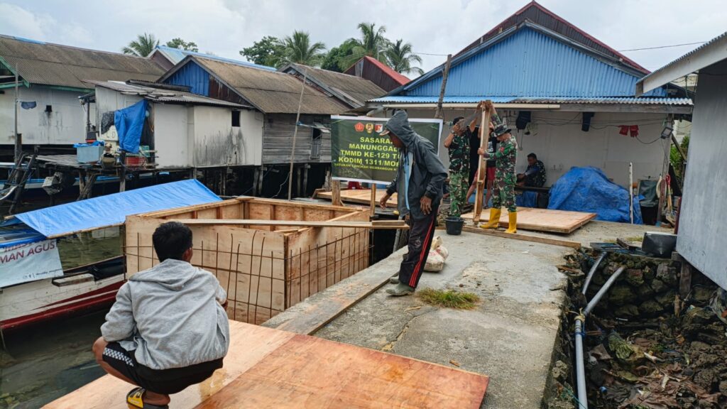 Progres Manunggal Air Capai 9,50 Persen, Satgas TMMD dan Warga Terus Kebut Pekerjaan