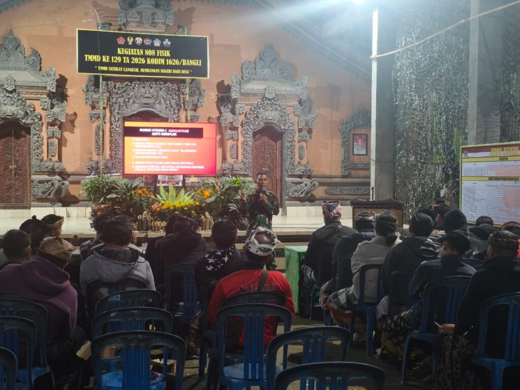 Kapten Cke I Komang Gita Ajak Warga Lebih Waspada Terhadap Penyebaran Paham Radikal