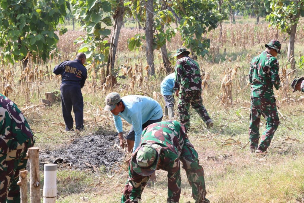 Air Bersih Jadi Prioritas, Satgas TMMD 129 Wujudkan Kepedulian Lewat Pembersihan Titik Mata Air