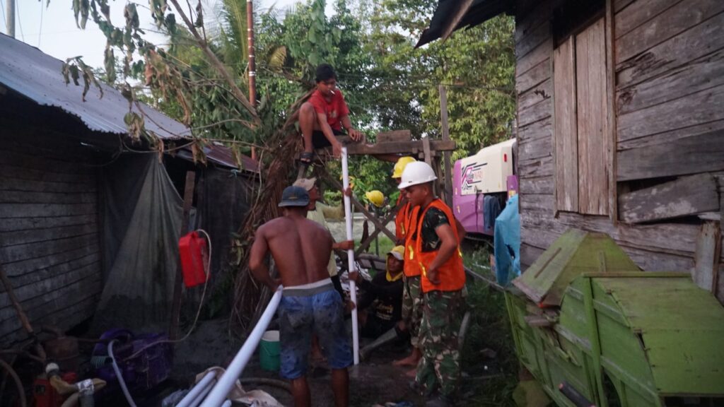 Satgas TMMD Optimalkan Pekerjaan Sumur Bor, Warga Segera Nikmati Fasilitas Air Bersih