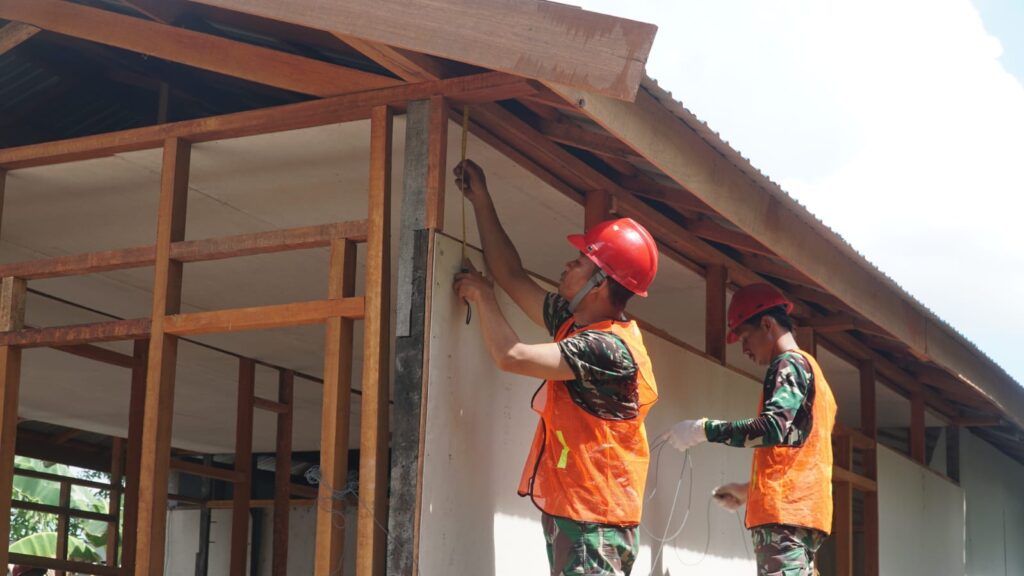 Rehab RTLH TMMD Hadirkan Harapan Baru bagi Keluarga Bapak Walianto
