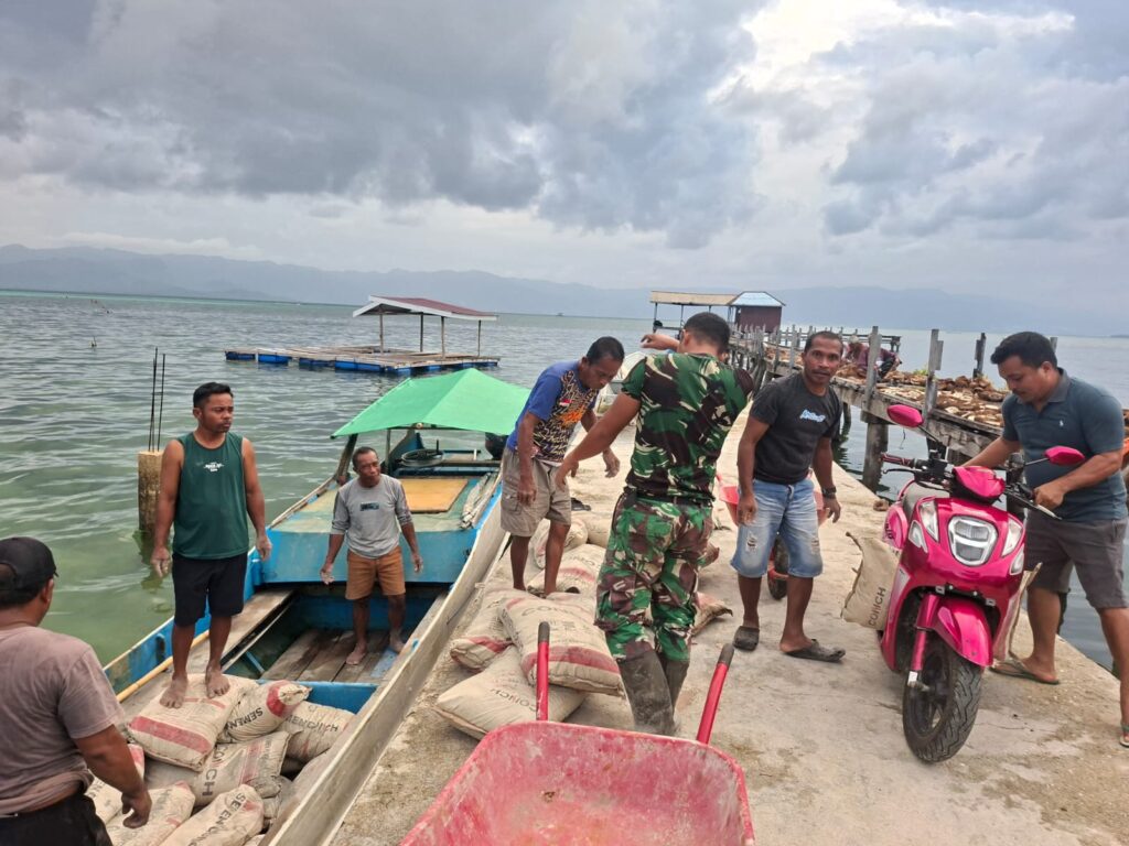 Pasokan Material Terjaga, Pembangunan Rabat Beton, MCK, dan Manunggal Air Terus Dipacu