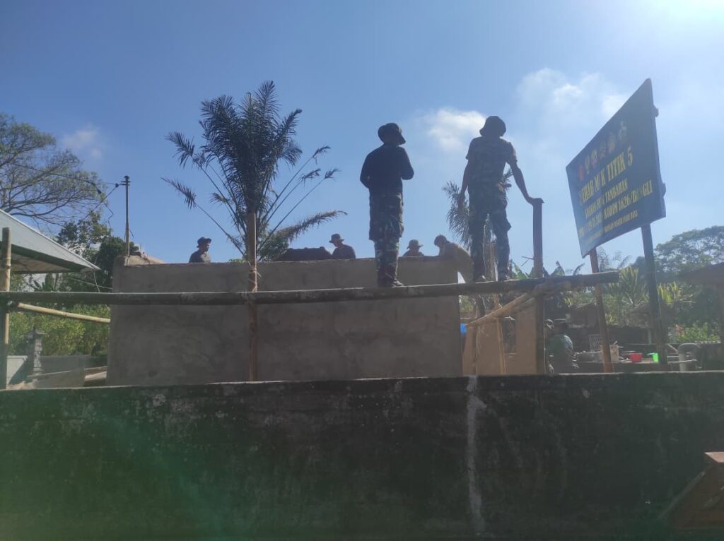 Pembangunan RTLH Sasaran 5 TMMD Ke-129 Kodim 1626/Bangli Terus Dikebut