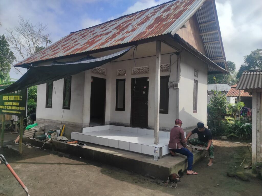 Transformasi Hunian Bapak Adiasih di Program TMMD Ke-129