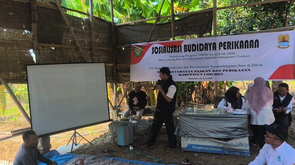 Dukungan Program TMMD Ke-129 untuk Budidaya Perikanan di Cirebon