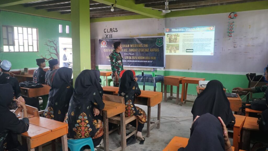 Pendidikan Werving TNI Melalui TMMD Ke-129 Memperkuat Nasionalisme Pemuda di Bandar Raya