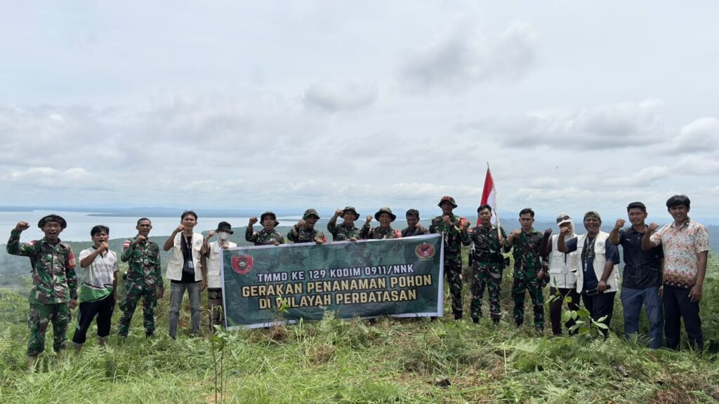 TMMD ke-129: Pemberdayaan Lingkungan di Perbatasan RI-Malaysia