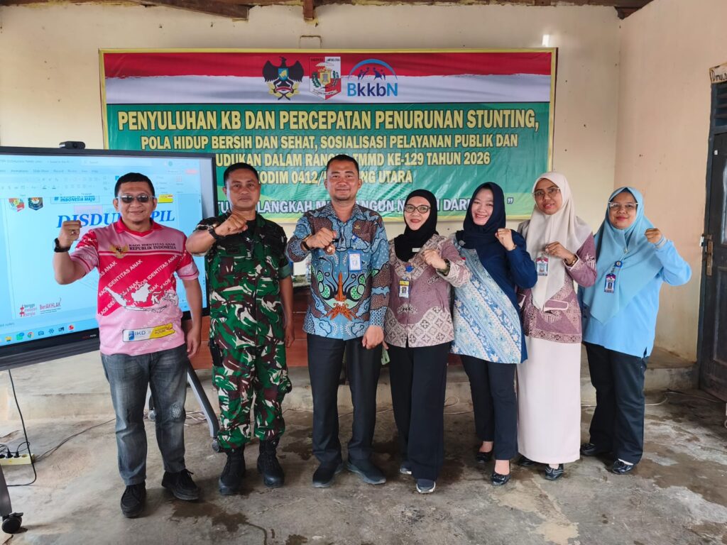 TMMD ke-129: Penyuluhan Kesehatan dan Administrasi di Desa Baru Raharja