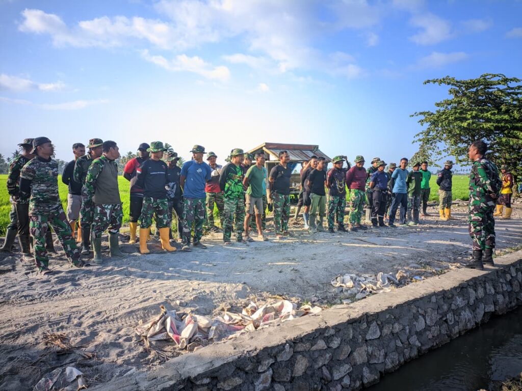 Konsistensi dan Dedikasi, Satgas TMMD Ke-129 Kodim 1404/Pinrang Gelar Apel Pagi Potensial