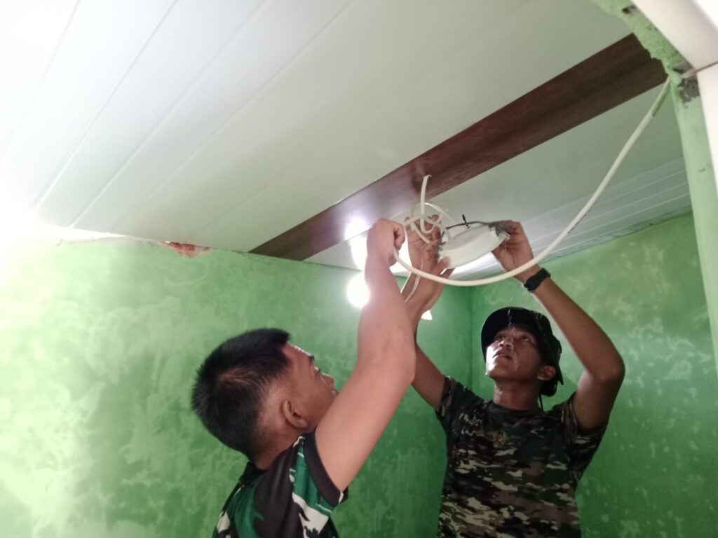 Pembangunan MCK oleh TMMD Ke-129 di Mushola Nuruzzaman Untuk Kenyamanan Jamaah