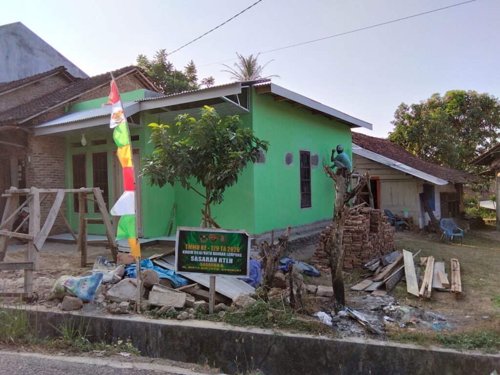 Proyek RTLH Bapak Sudirin, Langkah Kemajuan TMMD Terus Berlanjut