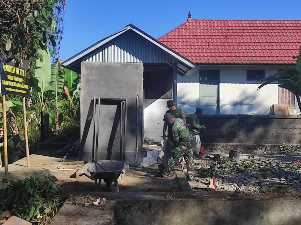 Fasilitas Sanitasi Baru di Desa Sekardadi Hampir Selesai Berkat Program TMMD Ke-129