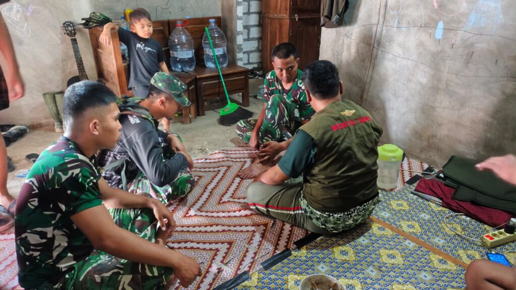 Tim Medis bergerak Aktif, Satgas TMMD 129 Pastikan Kesehatan Anggota Terjaga