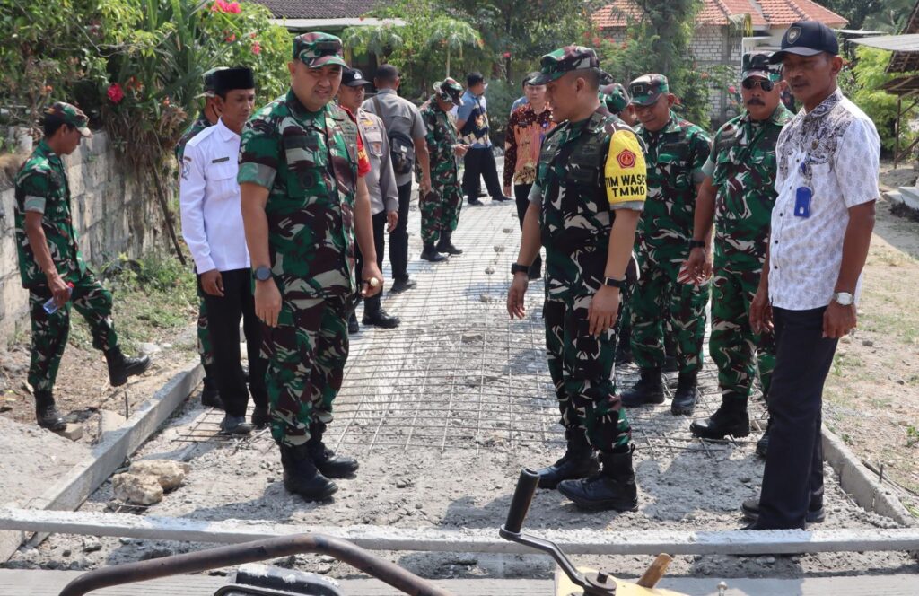Keberhasilan TMMD 129 di Kesongo Bojonegoro, Tim Wasev Berikan Apresiasi
