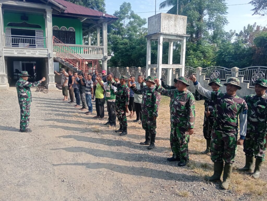 Pentingnya Apel Pagi dalam Kegiatan Satgas TMMD Ke-129 Kodim 0102/Pidie