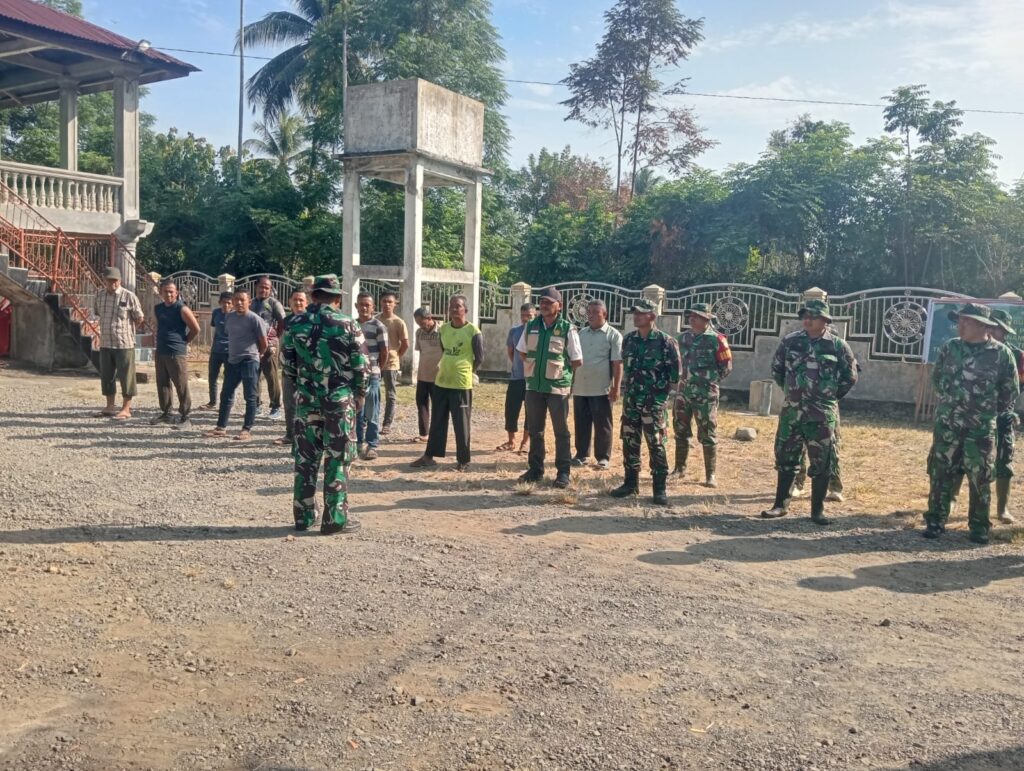 Kesiapan Personel TMMD Ke-129 Kodim 0102/Pidie Ditingkatkan Lewat Apel Pagi