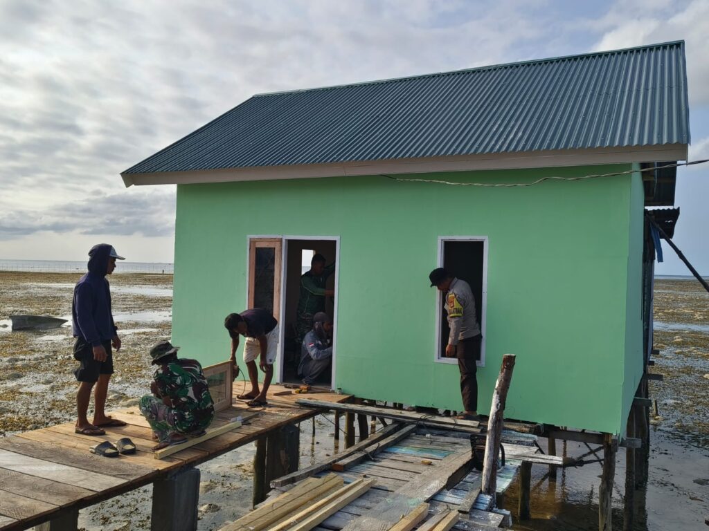 Penuntasan Renovasi RTLH untuk Ibu Syamsiah di Morowali