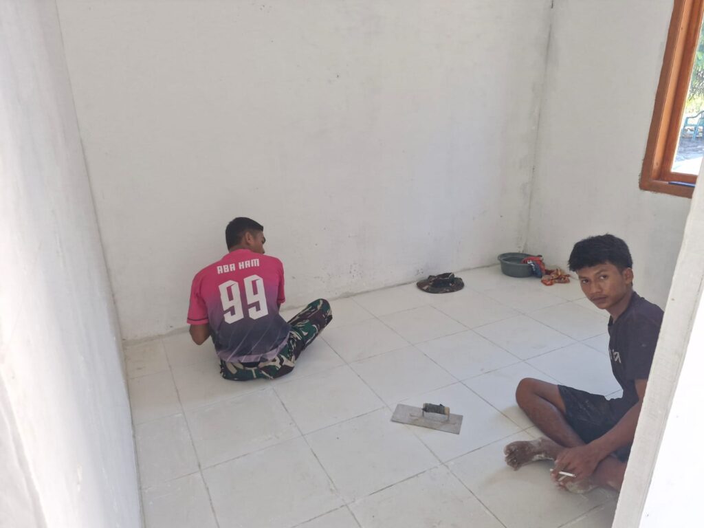 Persiapan Akhir RTLH Ibu Rodiah Menuju Hunian Ideal
