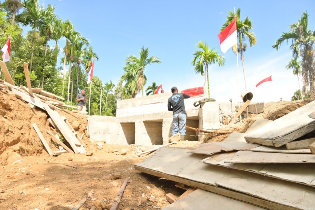 Simbolisme Merah Putih: TMMD dan Pengabdian Prajurit