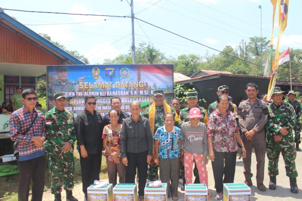 Tali Asih TNI: Menyatukan Komunitas dan Militer di Kapuas Hulu