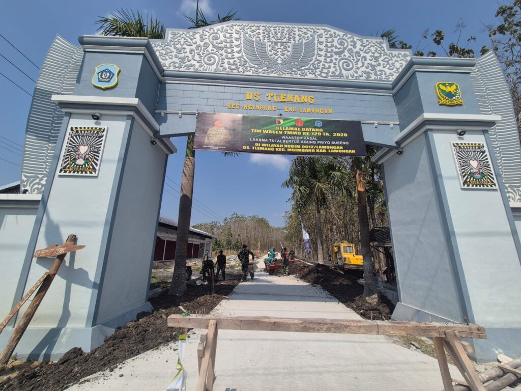 Transformasi Jalan Desa Tlemang Hasil Kerja Keras Satgas TMMD ke-129