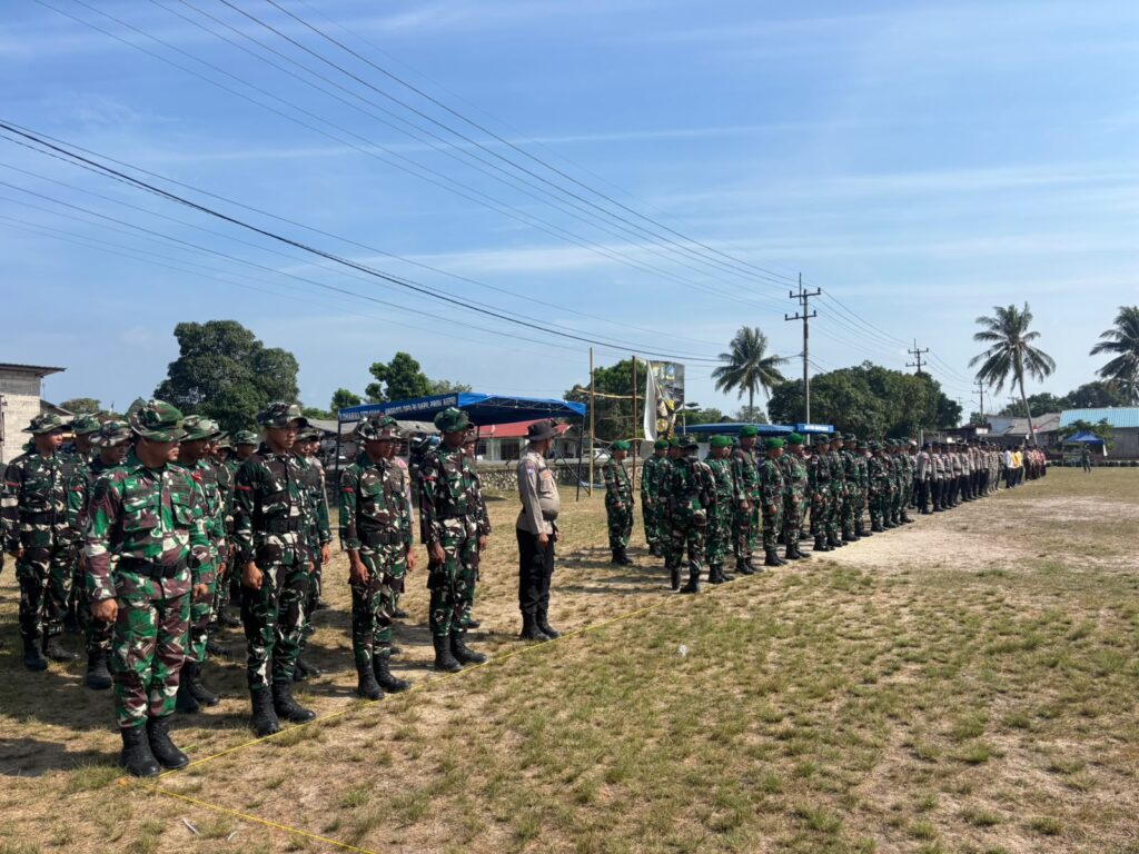 Momen Penting: Geladi Upacara TMMD Ke-129 oleh Kodim 0315/TPI