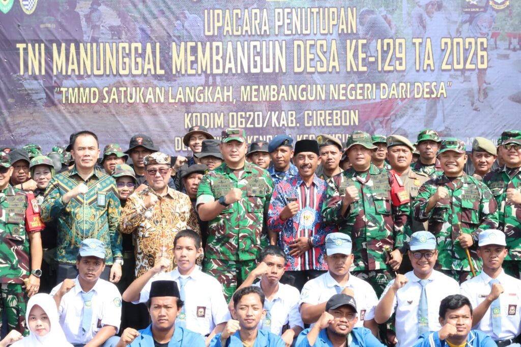 Kepala Desa Luwung Kencana Apresiasi TMMD ke-129 dan Hidupnya Semangat Gotong Royong